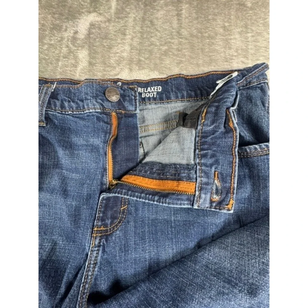 Wrangler Jeans Mens 36x36 Retro Relaxed Boot Medium Wash Denim
